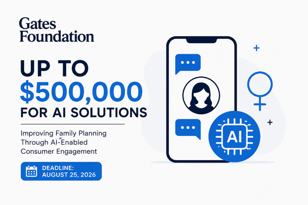 Gates Foundation Offers Up to $500K for AI Solutions